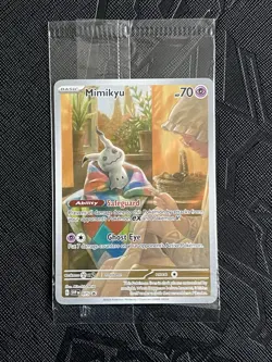 Pokemon TCG *SEALED* Mimikyu 075 Scarlet & Violet Black Star Promo (English) -NM - Image 3