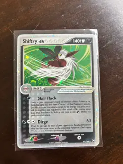 Shiftry ex 97/100 Pokemon EX Crystal Guardians Ultra Rare Holo NM TCG 2006 - Image 1