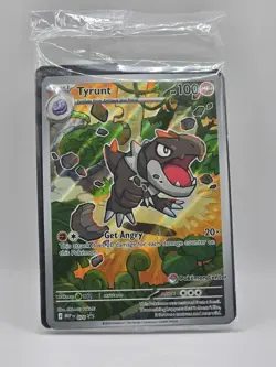Pokemon TCG Tyrunt MEP 070 Perfect Order Pokemon Center Stamped Promo SEALED - Image 1