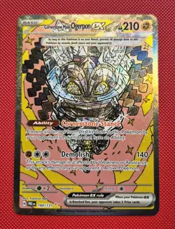 Cornerstone Mask Ogerpon EX 160/131 Prismatic Evolutions Sir Pokemon Card mint - Image 1
