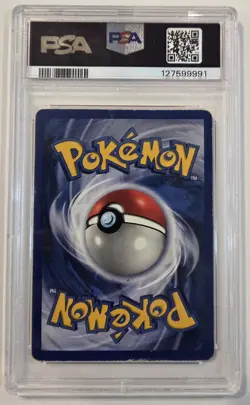 1999 Pokemon Ninetales 12/102 Base Set 1st Edition Shadowless PSA 2 - Image 2
