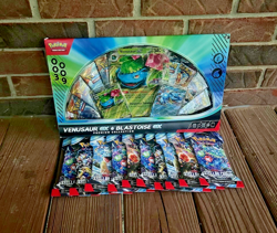NEW-Pokemon Venusaur/Blastoise ex Premium Collection & Stellar Crown Boosters - Image 1