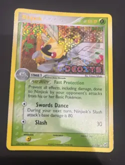 Pokemon! “Ninjask” | 13/107 | Ex Deoxys | Reverse Holo - Image 1