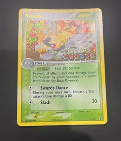 Pokemon! “Ninjask” | 13/107 | Ex Deoxys | Reverse Holo - Image 3