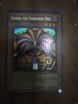 Exodia the Forbidden One LOB-124 The Legend of Blue Eyes White Dragon Unlimited - Image 1