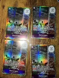 Mamaragan OP15-078 Adventure on Kami's Island Foil Playset X4 One Piece TCG SR - Image 2