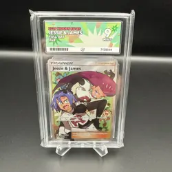 Pokemon TCG Hidden Fates Trainer Card Jessie James Full Art 68/68, Ace 9 - Image 1