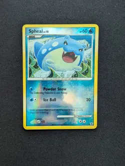 NM Pokemon Spheal Reverse Holo Card 82/111 Rising Rivals - Image 1
