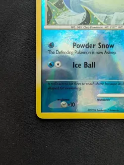 NM Pokemon Spheal Reverse Holo Card 82/111 Rising Rivals - Image 4