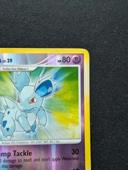 NM Pokemon Nidorina Reverse Holo Card 73/111 Rising Rivals - Image 3