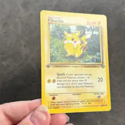 1st Edition Pikachu Pokemon Card Jungle Set, Vintage English - 60 - Image 3