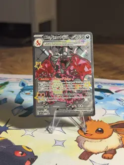 Pokemon Charizard EX Shiny Holo Scarlet & Violet Black Star Promo Card 074 NM - Image 1