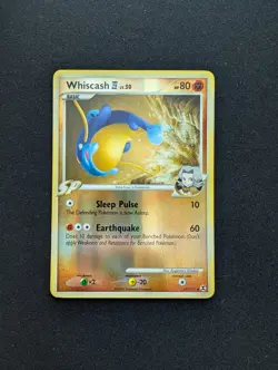 NM Pokemon Whiscash Reverse Holo Card 54/111 Rising Rivals - Image 1