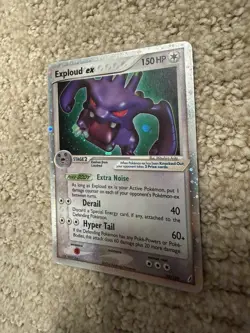 Pokemon TCG English Card ex Crystal Guardians Exploud ex 92/100 Holo Rare - Image 2