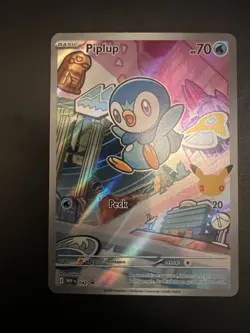 Pokemon First Partners MEP Holo Card Lot Piplup Chimchar Turtwig 3 Cards - Image 2