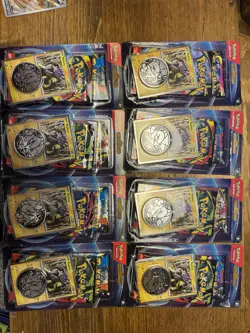 LOT OF 8 TCG Raikou Promo Card 2pk blister English Standard (8X) - Image 1