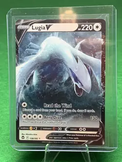 Pokemon Lugia v TCG Silver Tempest Holo Ultra Rare Card 138/195 - Image 1