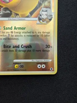 NM Pokemon Hippowdon Reverse Holo Card 42/111 Rising Rivals - Image 5