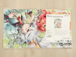 Gundam Card Game Suletta And Miorine Evx02 Playmat And Card Set English - Image 1