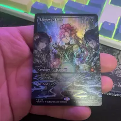 Llanowar Elves (Showcase) Foundations Foil - M 0429 Magic The Gathering - Image 1