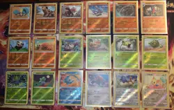 Pokemon TCG Sun & Moon Reverse Holo Card Lot (50) LP/NM - Image 1