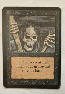 MTG ALPHA - Raise Dead (NM) - Image 1