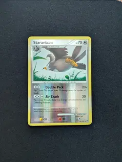 NM Pokemon Staravia Reverse Holo Card 85/147 Supreme Victors - Image 1