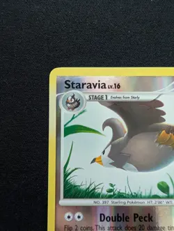 NM Pokemon Staravia Reverse Holo Card 85/147 Supreme Victors - Image 2
