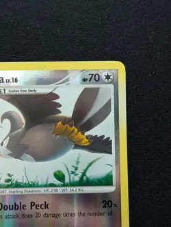 NM Pokemon Staravia Reverse Holo Card 85/147 Supreme Victors - Image 3