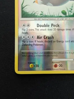 NM Pokemon Staravia Reverse Holo Card 85/147 Supreme Victors - Image 4