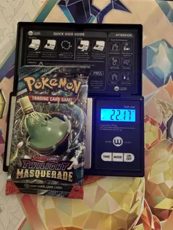 (VERY HEAVY) 22.17g Pokemon TCG Twilight Masquerade Booster Pack (SEALED)✅ - Image 1