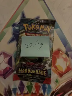 (VERY HEAVY) 22.17g Pokemon TCG Twilight Masquerade Booster Pack (SEALED)✅ - Image 2