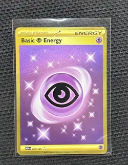 Psychic Energy 207/165 Holo Hyper Rare English S & V 151 - Pokemon Card - Image 1