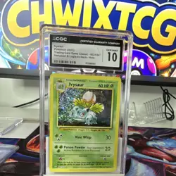 Pokemon TCG Ivysaur Classic Collection Holo 002/034 Trading Card Game CGC 10 - Image 1