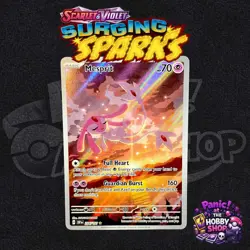 Pokemon TCG Mesprit Illustration Surging Sparks 204/191 Near Mint Condition NM - Image 1