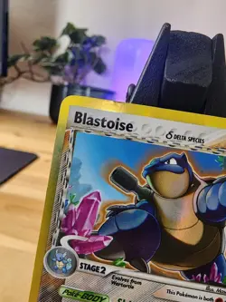 Pokemon Blastoise EX Delta Species Crystal Guardians 2/100 Holo Rare - Image 4