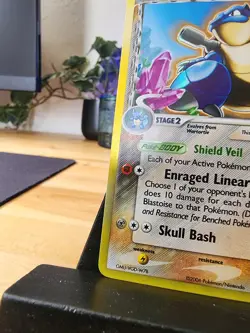 Pokemon Blastoise EX Delta Species Crystal Guardians 2/100 Holo Rare - Image 5