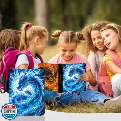 440 Card Binder 4 Pocket Trading Card Binder with 55 Page 3-Ring Removable Sl - Image 2