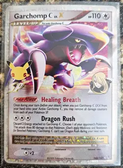 Pokemon 2021 Celebrations Garchomp C LV.X 145 NM or Better - Image 1
