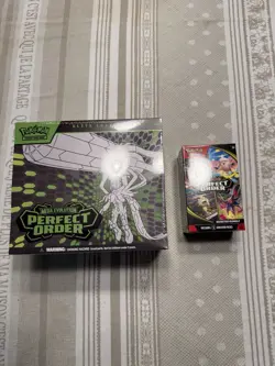 Pokemon TCG: Perfect Order ETB & Booster Bundle SEALED IN HAND Ready To Ship - Image 1