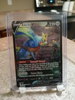 Pokemon TCG Zacian V TG21/TG30 Swsh10: Astral Radiance Trainer Gallery - Image 1