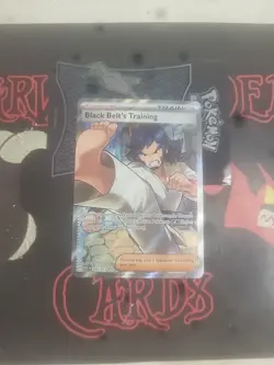 Pokemon TCG Ascended Heroes "Black Belt's Training" 255/217 FULLART ULTRA NM - Image 1
