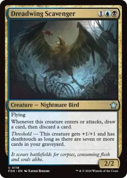 Dreadwing Scavenger - Light Play MTG Foundations - Image 1