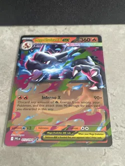 Pokemon TCG Mega Charizard EX 13/94 Phantasmal Flames NM - Image 1