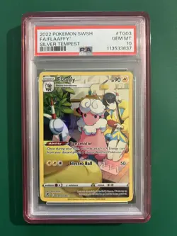 2022 Pokemon SWSH Silver Tempest Flaaffy #TG03 PSA 10 GEM MINT - Image 1
