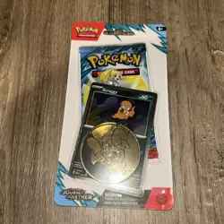 Pokemon Journey Together Booster +SCRAGGY PROMO Checklane Blister SEALED NEW - Image 1