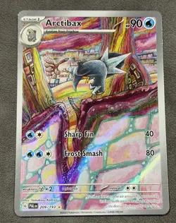 Pokemon TCG Arctibax Illustration Paldea Evolved 209/193 NM - Image 1