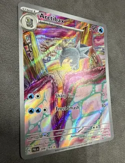 Pokemon TCG Arctibax Illustration Paldea Evolved 209/193 NM - Image 2