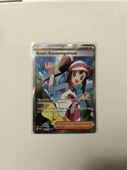 Pokemon Rosa’s Encouragement Perfect Order 114/088 Trainer Full Art - Image 1