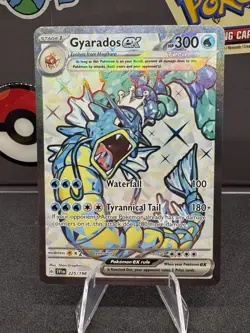 Pokemon TCG Gyarados EX Ultra Rare Holo Scarlet & Violet SVI Base Set - Image 1